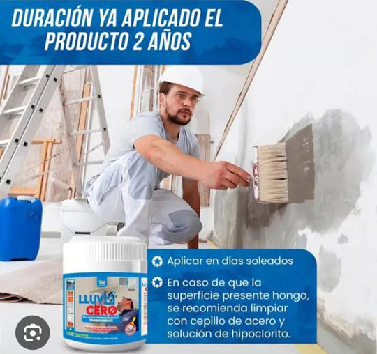 LLUVIA CERO l SELLADOR IMPERMEABILIZANTE