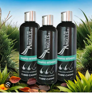 Cubrecanas Shampoo Negro - Secreto de Angeles